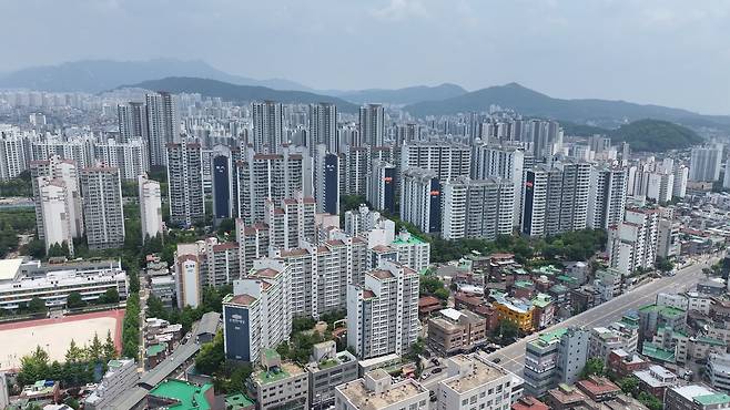 과천 아파트 전경 [헤럴드DB]