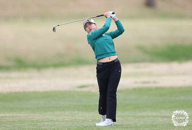 [서울=뉴시스]KLPGA 투어 홍진영. (사진=KLPGA 투어 제공)