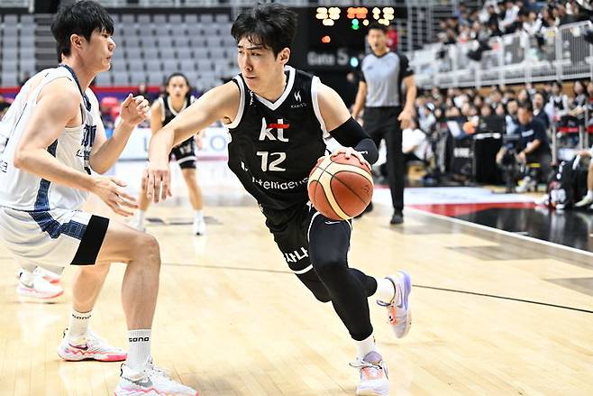 [서울=뉴시스] 프로농구 수원 KT의 문정현. (사진=KBL 제공)