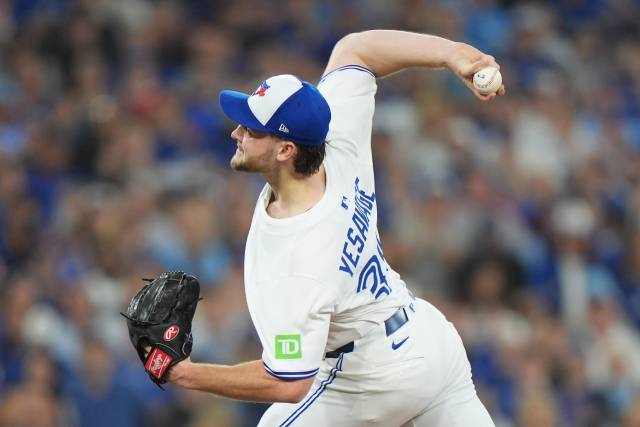 신예 우완 트레이 예새비지. 이번에도 토론토에 승리의 파랑새가 될 수 있을까. AP연합뉴스