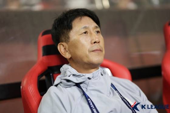 박태하 포항 스틸러스 감독. /사진=한국프로축구연맹 제공