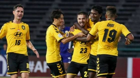 탬피니스FC 선수단. /사진=아시아축구연맹(AFC) 공식 사회관계망서비스(SNS)