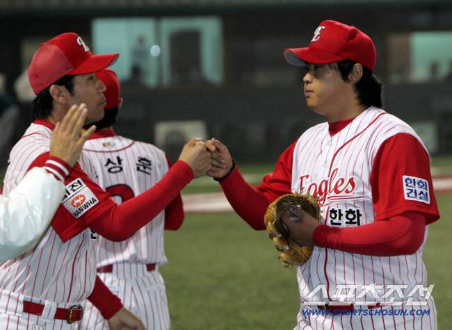 2006년 한국시리즈 당시 류현진. 스포츠조선DB