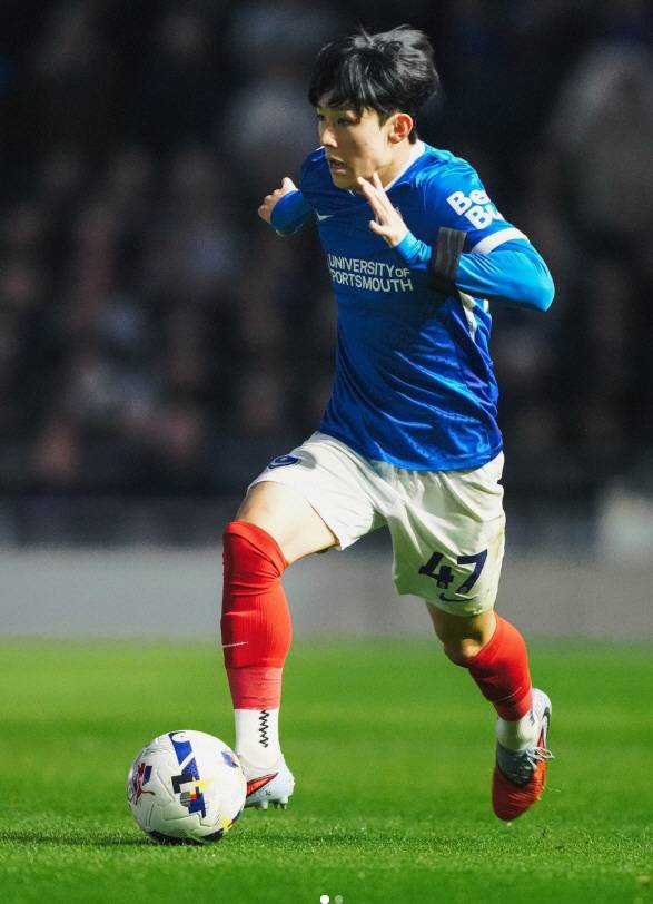 사진출처=포츠머스 SNS