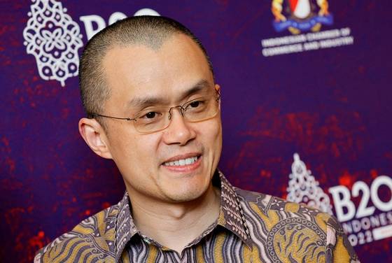 세계 최대 암호화폐 거래소 바이낸스의 창립자 자오 창평. 사진=로이터연합뉴스