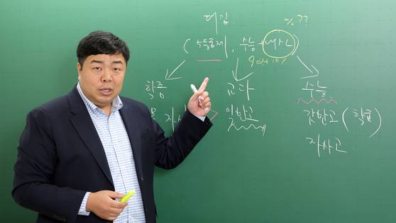 최영득 대치명인 MI고입컨설팅센터 소장은 "대입을 준비할 떄 특정 학과까지 정해야 한다는 부담을 내려놓고 중계열부터 정하라"고 했다. 강정현 기자