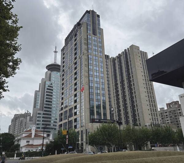 중국 상하이 도심에는 다수의 글로벌 기업이 포진해 있다. 이지민기자