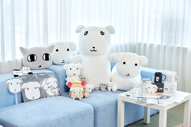 가나디 캐릭터를 활용한 다양한 용품