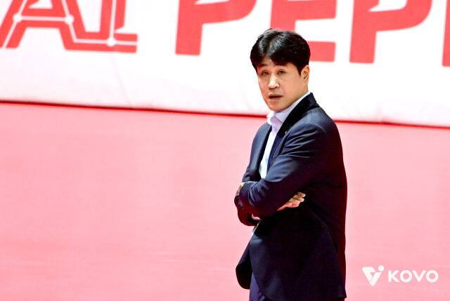 한국도로공사 김종민 감독./KOVO