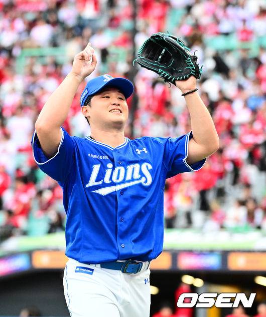 준플레이오프 승리 발판 마련한 최원태 [사진=지형준 기자 /jpnews@osen.co.kr]