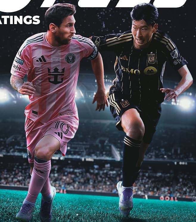 리오넬 메시(좌), 손흥민(우). FC 26 SNS 캡처