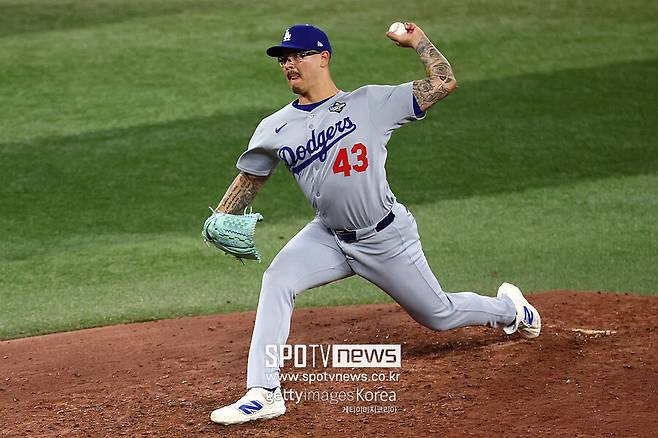 ▲ 다저스 왼손 불펜투수 앤서니 밴다. 다저스는 알렉스 베시아의 이탈로 밴다에게 큰 기대를 걸고 있다.