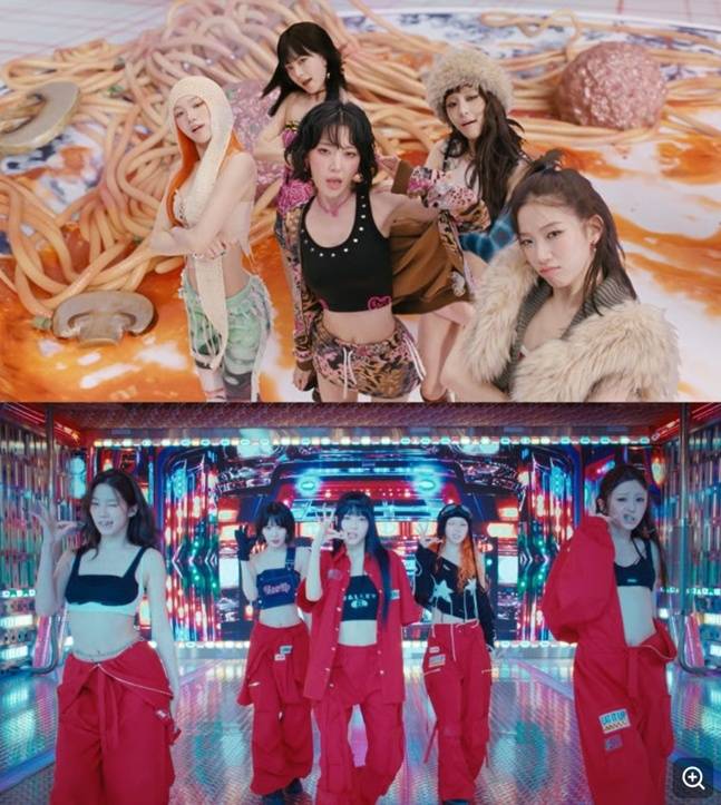 르세라핌'스파게티' 미국 아이튠즈 5위 40개국 1위 4세대 걸그룹 최고 데뷔 기록 경신[K-EYES]