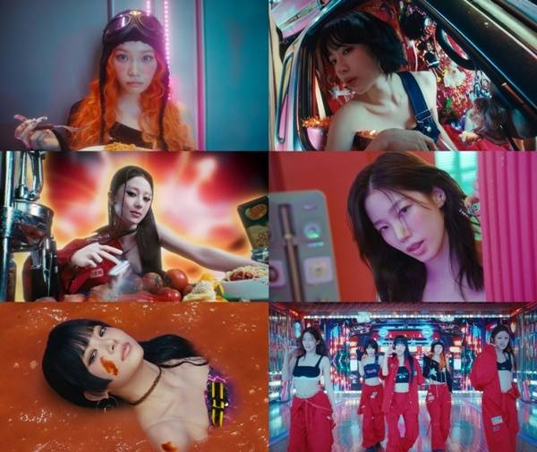 르세라핌'스파게티' 미국 아이튠즈 5위 40개국 1위 4세대 걸그룹 최고 데뷔 기록 경신[K-EYES]