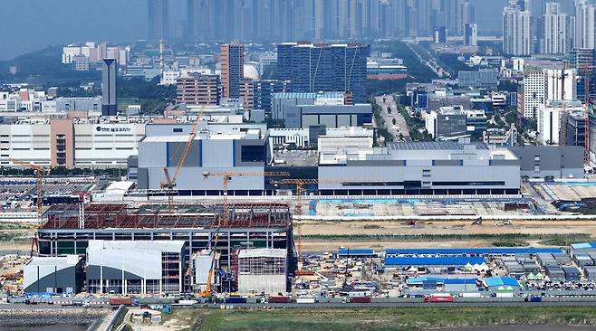 ▲&nbsp;인천 연수구 송도국제도시 바이오 클러스터 전경. /인천일보DB