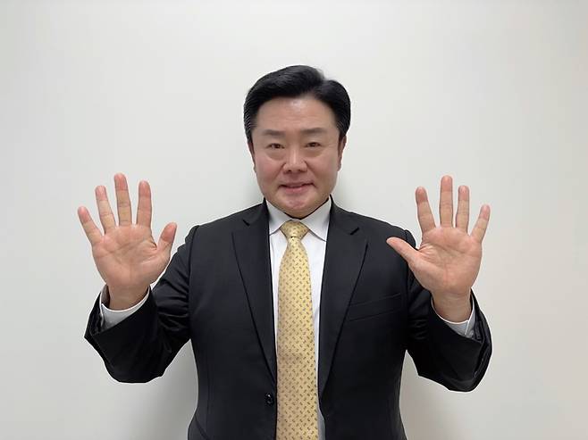 백경열 경기도장애인체육회 사무처장이 제45회 전국장애인체육대회 5연패를 다짐하고 있다. 사진=경기도장애인체육회