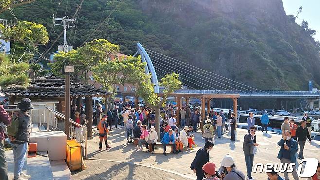 울릉도 도동 선착장 ⓒ News1