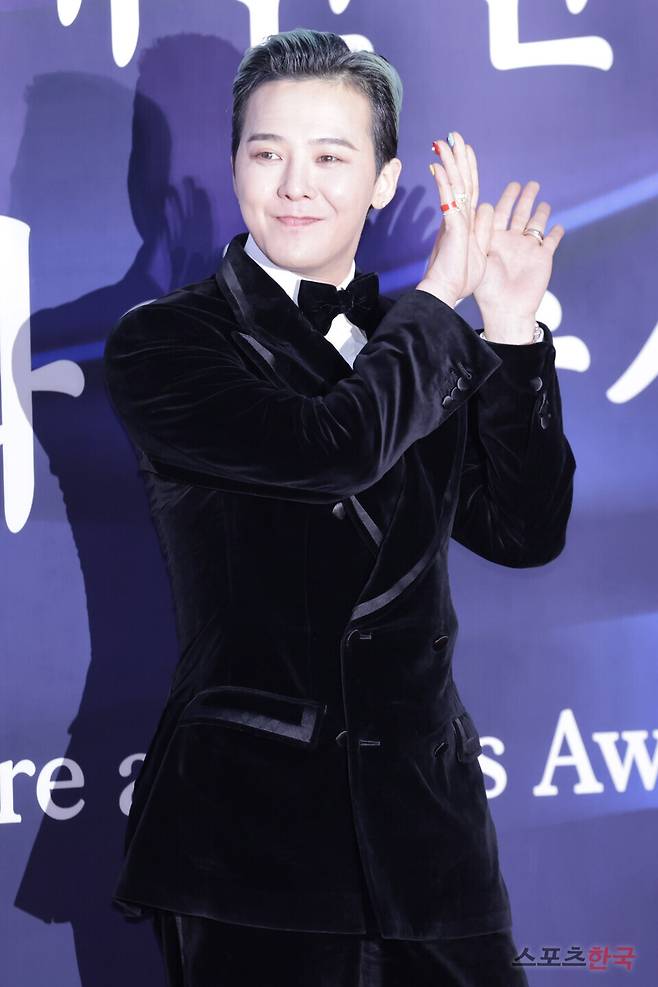 '2025 대한민국 대중문화예술상'시상식에 참석한 지드래곤. 25.10.23 ⓒ이혜영 기자 lhy@hankooki.com