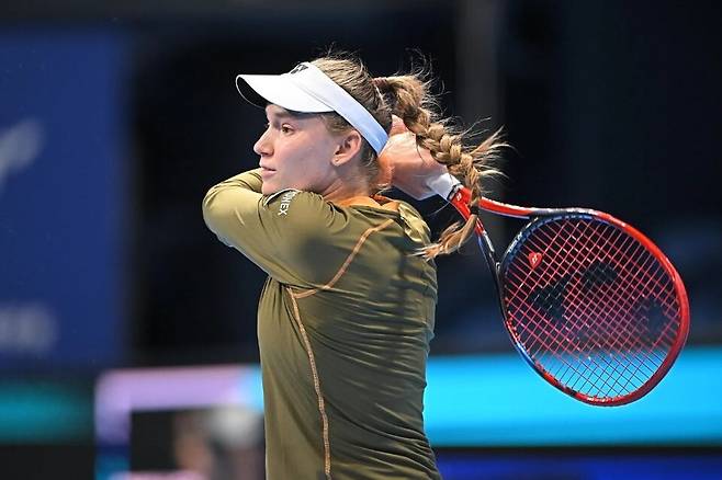 팬퍼시픽오픈 4강을 기권한 엘레나 리바키나.