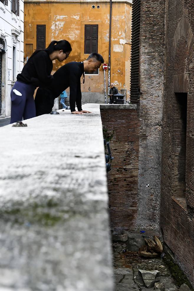 25일(현지시간) 이탈리아 로마 판테온 외벽 전경. EPA=연합뉴스