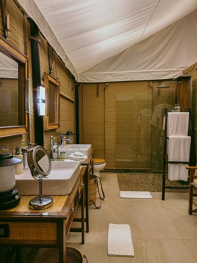 트윈팜스 텐티드 캠프 푸껫 객실 / 사진=권효정 여행+ 기자