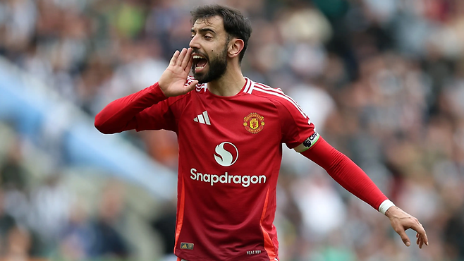 맨체스터 유나이티드의 브루노 페르난드스. 게티이미지코리아