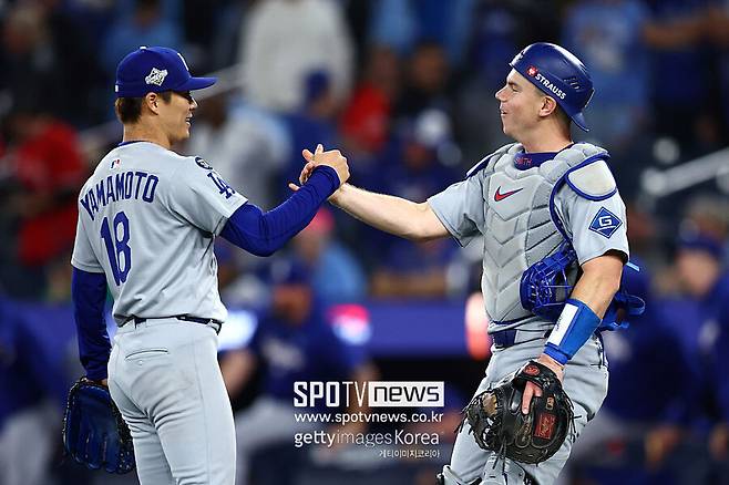 ▲ 야마모토 요시노부는 월드시리즈 2차전에서 다저스 마운드를 홀로 책임졌다.