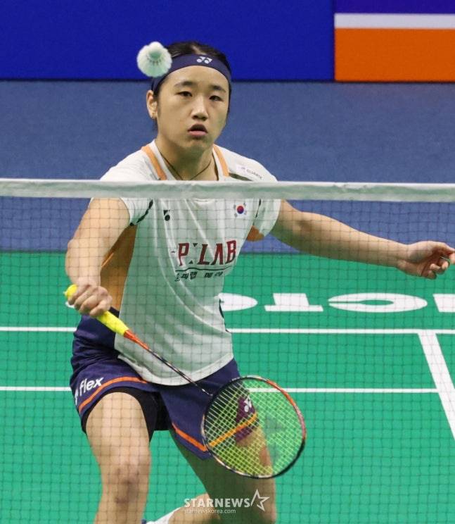 지난 9월 24일 코리아오픈에 나섰던 안세영의 모습. /사진=김진경 대기자