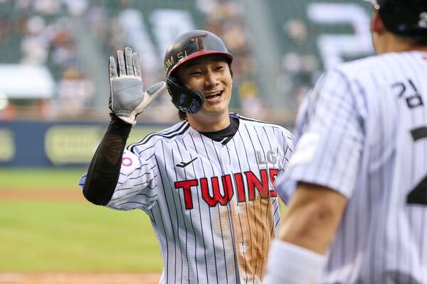 LG 내야수 신민재. (사진=LG 트윈스)