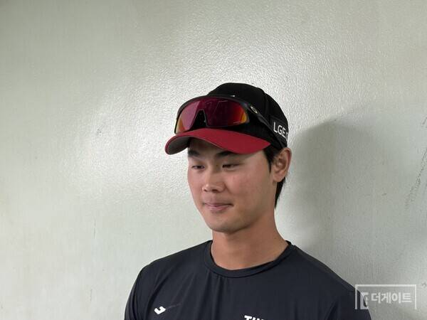 LG 트윈스 이영빈(사진=더게이트 박승민 기자)