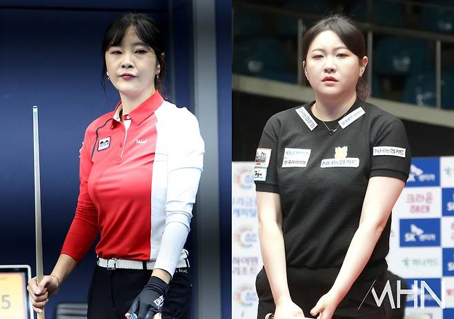 하림 김상아(왼쪽)-NH농협카드 김민아