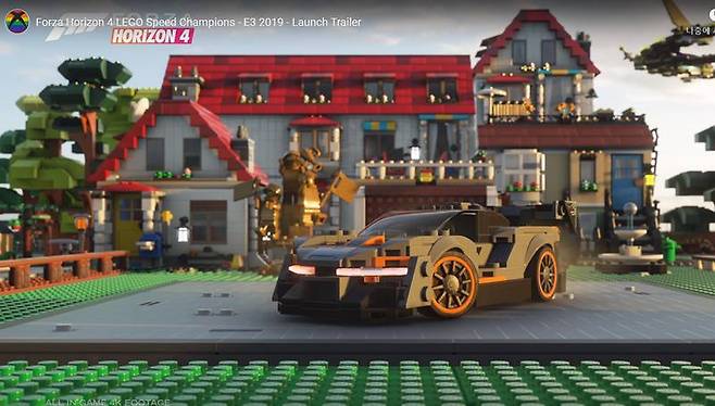모든 차량과 맵을 레고 블록으로 만들어낸 포르자 호라이즌4 레고 스피드 챔피언스_출처 XBOX