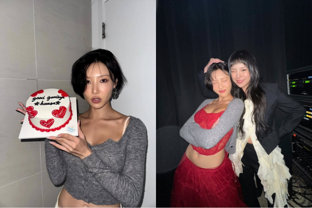 화사가 솔로앨범을 마무리하며 진심 어린 소감을 전했다. / 화사 인스타그램