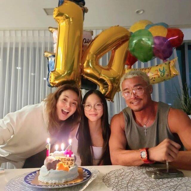 야노시호가 추사랑의 14번째 생일을 축하했다. / 야노시호 인스타그램