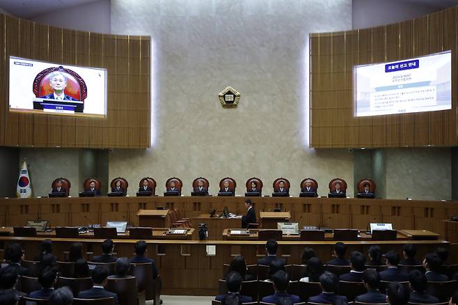 5월1일 대법원 전원합의체는 당시 대선후보였던 이재명 대통령의 공직선거법 사건 파기환송을 결정했다. ⓒ사진공동취재단