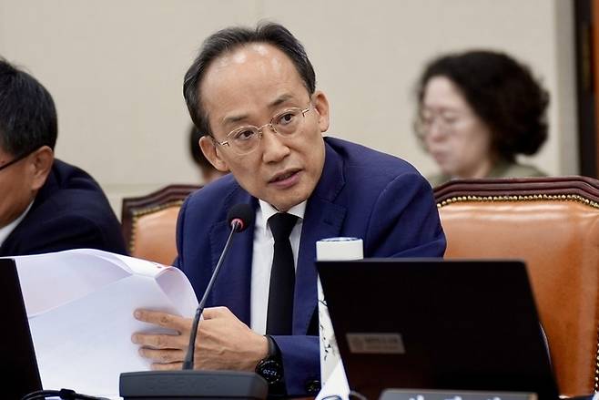 ▲ 국민의힘 추경호(대구 달성군) 국회의원.