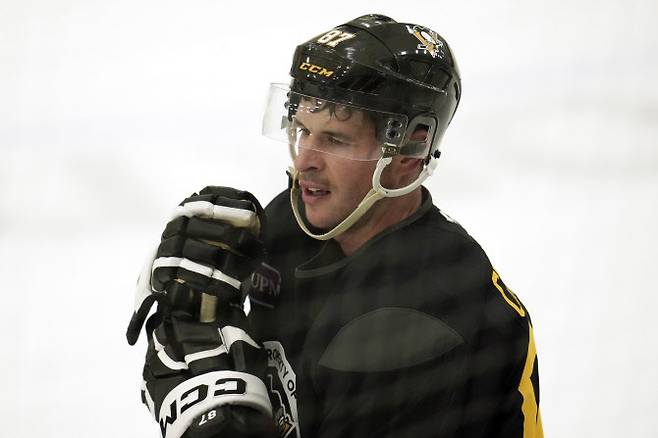 북미아이스하키리그(NHL) 최고의 스타로 인정받는 캐나다 대표팀 주장 시드니 크로스비. 사진=AP PHOTO