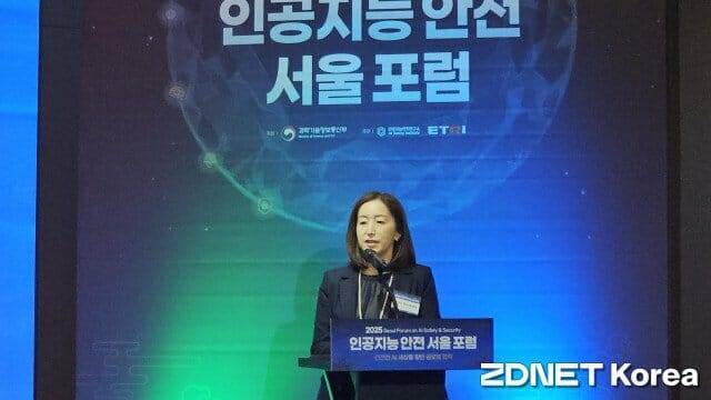 아키코 무라카미 일본 AI안전연구소장 (사진=한정호 기자)