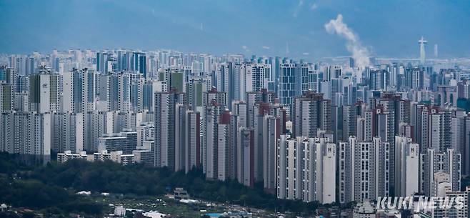 서울 아파트 단지들의 모습. 쿠키뉴스 자료사진