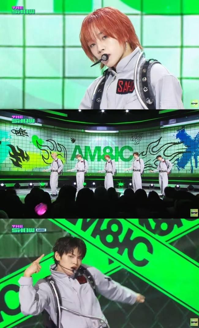 SBS funE ‘더쇼’ 방송 캡처