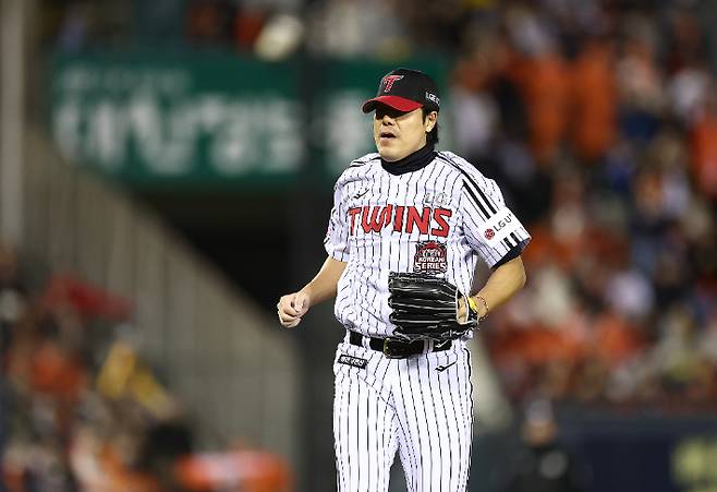 LG 김진성. 연합뉴스