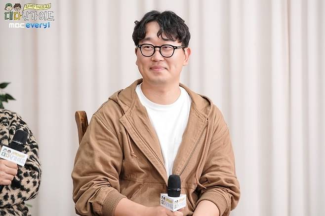‘위대한 가이드 2.5’ 제작발표회에 참석한 우탁우 PD. 사진| MBC에브리원