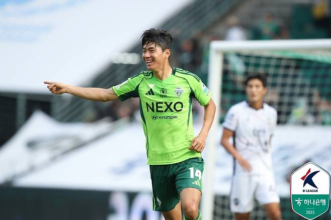 전북 전진우 [한국프로축구연맹 제공. 재판매 및 DB 금지]