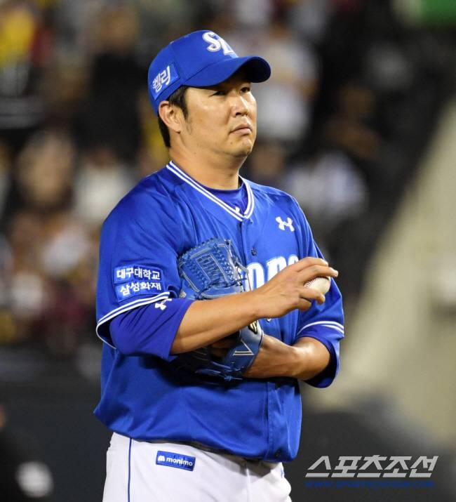 삼성 송은범. 스포츠조선DB