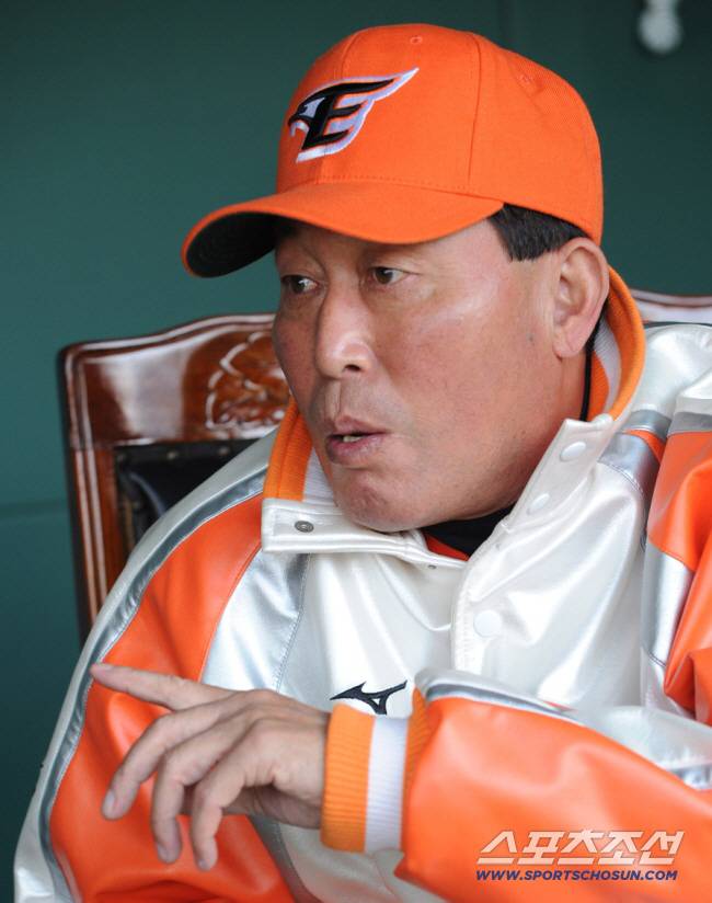 한화 시절 김인식 감독. 스포츠조선DB