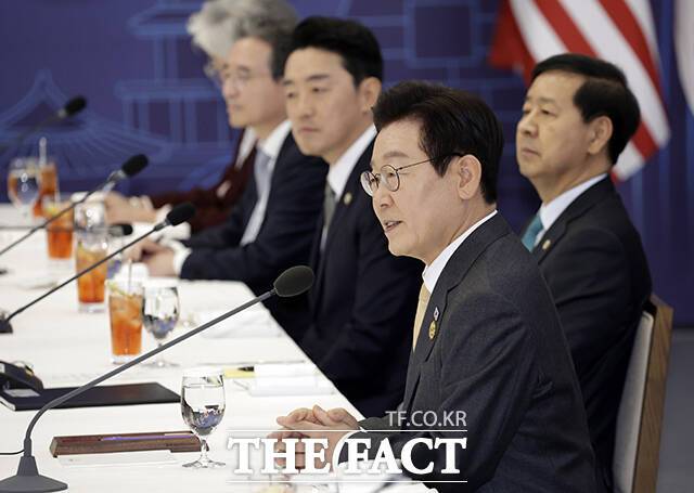 모두발언 하는 이재명 대통령. /APEC 2025 KOREA & 연합뉴스