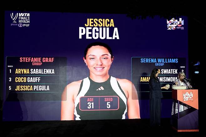 WTA 파이널스 조추첨 / 게티이미지코리아