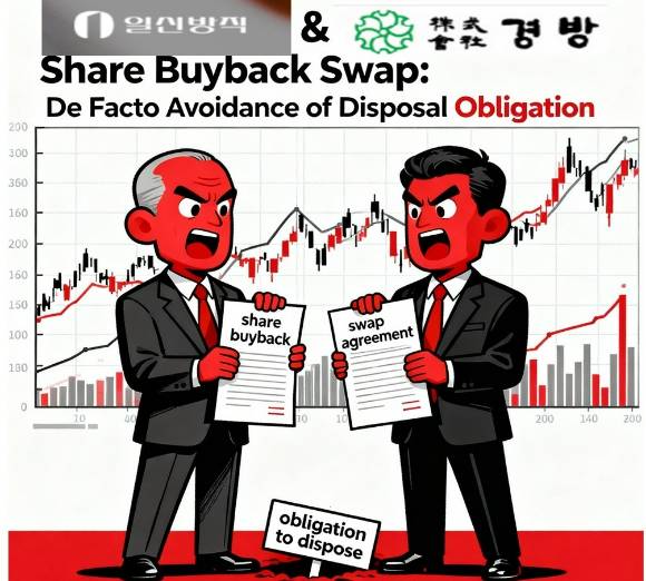 일신방직과 경방이 28일 자사주 상호 교환을 의결했다.