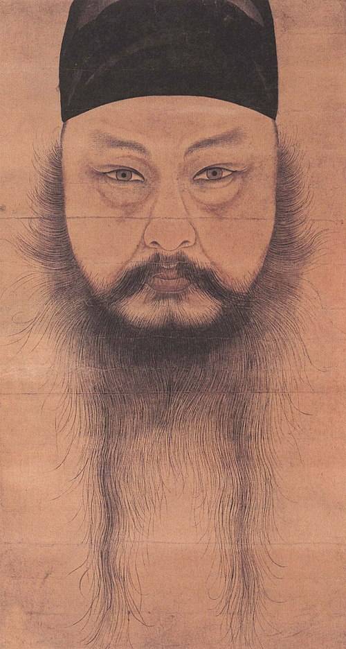 A self-portrait of the Joseon painter and scholar Yun Du-seo (1668-1715) [NOGUDANG HOUSE]