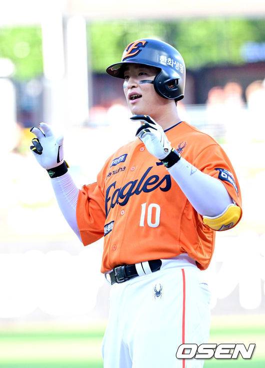 [OSEN=최규한 기자] 한화 이진영. 2025.07.26 / dreamer@osen.co.kr